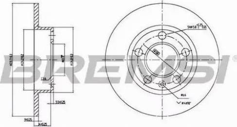 Bremsi DBA929S - Brake Disc autospares.lv