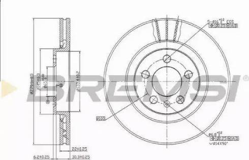 Bremsi DBA928V - Brake Disc autospares.lv