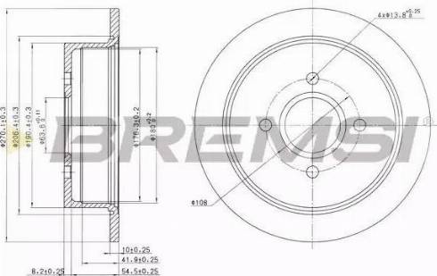 Bremsi DBA435S - Brake Disc autospares.lv