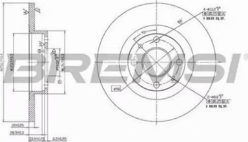 Bremsi DBA141S - Brake Disc autospares.lv