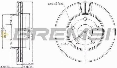 Bremsi DBA180V - Brake Disc autospares.lv