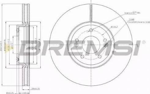 Bremsi DBB631V - Brake Disc autospares.lv