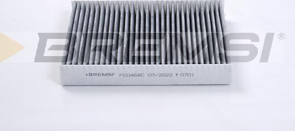 Bremsi FC0468C - Filter, interior air autospares.lv