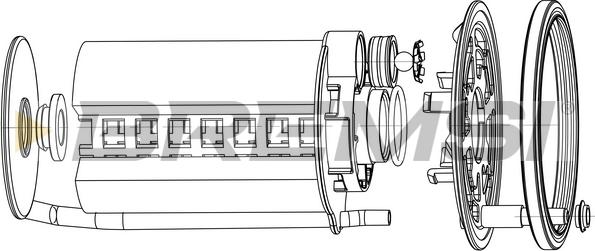 Bremsi FE0151 - Fuel filter autospares.lv