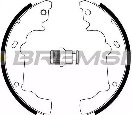 Bremsi GF4729 - Brake Shoe Set autospares.lv