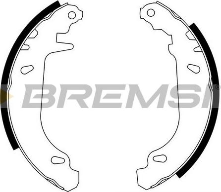 Bremsi GF0105 - Brake Shoe Set autospares.lv