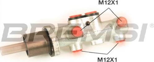 Bremsi PB0223 - Brake Master Cylinder autospares.lv