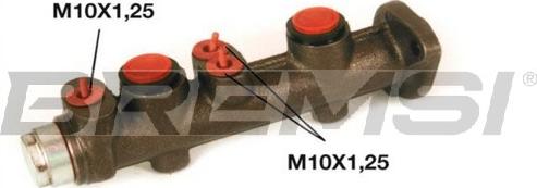 Bremsi PB1012 - Brake Master Cylinder autospares.lv