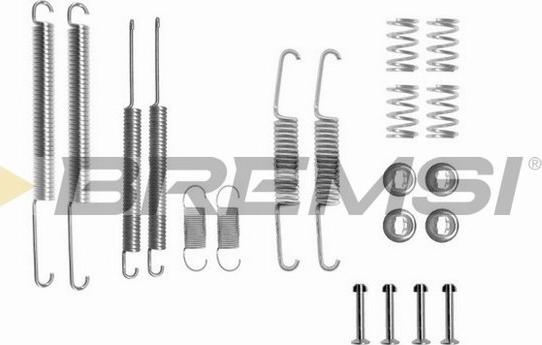 Bremsi SK0598 - Accessory Kit, brake shoes autospares.lv