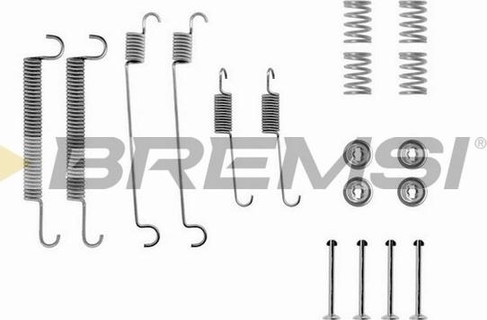 Bremsi SK0547 - Accessory Kit, brake shoes autospares.lv