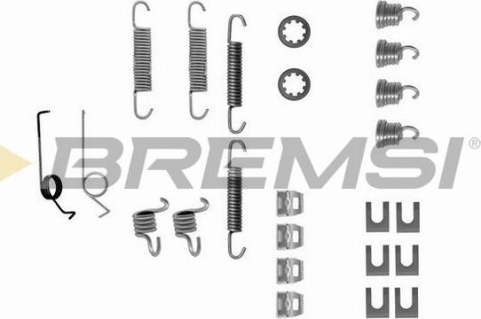 Bremsi SK0519 - Accessory Kit, brake shoes autospares.lv