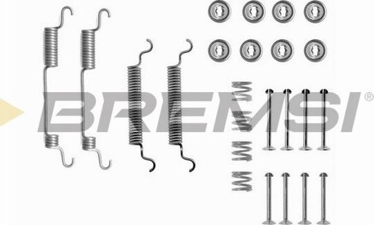 Bremsi SK0513 - Accessory Kit, brake shoes autospares.lv