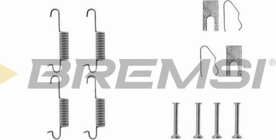 Bremsi SK0527 - Accessory Kit, brake shoes autospares.lv