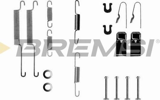 Bremsi SK0654 - Accessory Kit, brake shoes autospares.lv