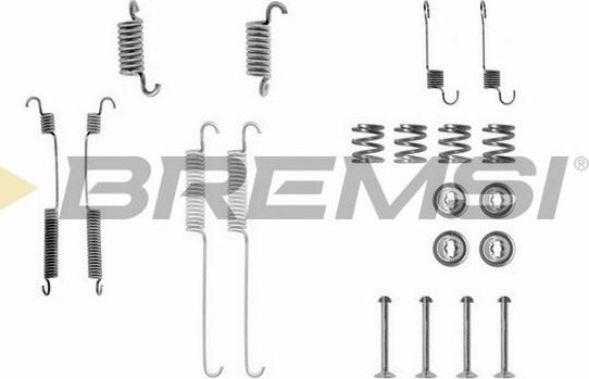 Bremsi SK0600 - Accessory Kit, brake shoes autospares.lv