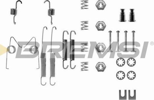 Bremsi SK0614 - Accessory Kit, brake shoes autospares.lv