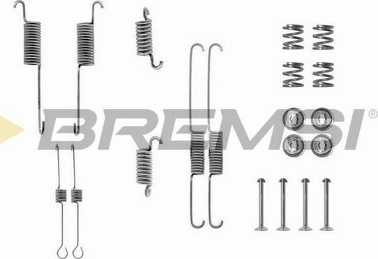 Bremsi SK0615 - Accessory Kit, brake shoes autospares.lv