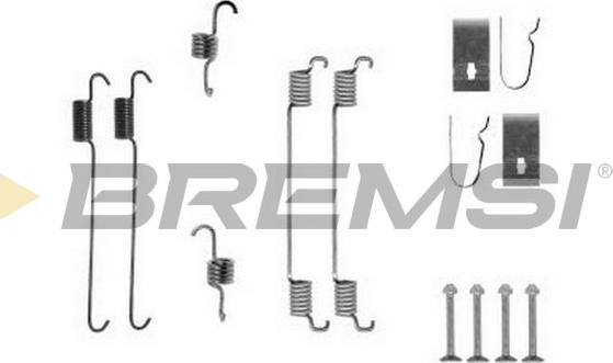 Bremsi SK0007 - Accessory Kit, brake shoes autospares.lv