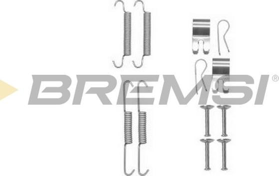 Bremsi SK0013 - Accessory Kit, brake shoes autospares.lv