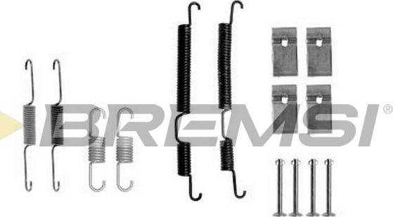 Bremsi SK0017 - Accessory Kit, brake shoes autospares.lv
