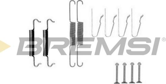 Bremsi SK0027 - Accessory Kit, brake shoes autospares.lv