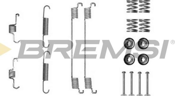 Bremsi SK0889 - Accessory Kit, brake shoes autospares.lv