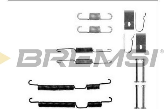 Bremsi SK0885 - Accessory Kit, brake shoes autospares.lv