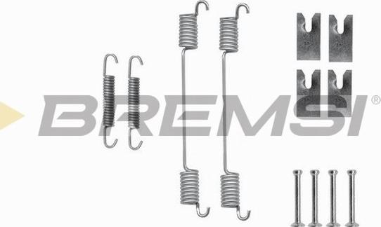 Bremsi SK0836 - Accessory Kit, brake shoes autospares.lv