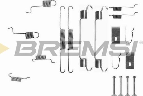 Bremsi SK0742 - Accessory Kit, brake shoes autospares.lv