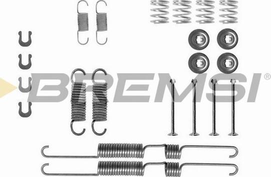 Bremsi SK0738 - Accessory Kit, brake shoes autospares.lv