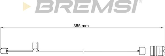 Bremsi WI0556 - Warning Contact, brake pad wear autospares.lv