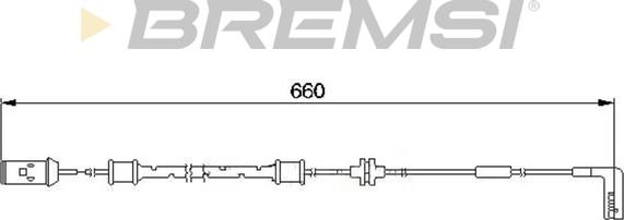 Bremsi WI0560 - Warning Contact, brake pad wear autospares.lv