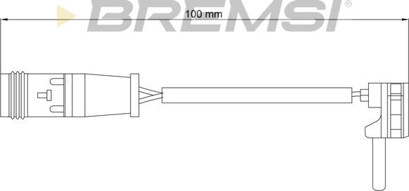 Bremsi WI0769 - Warning Contact, brake pad wear autospares.lv