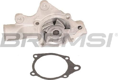 Bremsi WP0572 - Water Pump autospares.lv