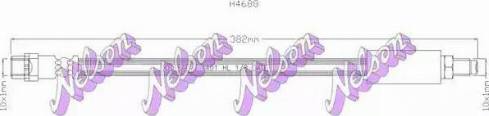 Brovex-Nelson H4688 - Brake Hose autospares.lv