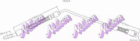 Brovex-Nelson H6164 - Brake Hose autospares.lv