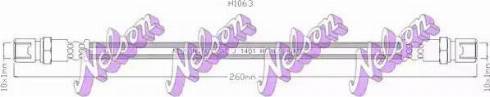 Brovex-Nelson H1063 - Brake Hose autospares.lv