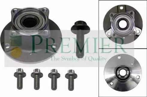 BRT Bearings PWK0535 - Wheel Hub autospares.lv