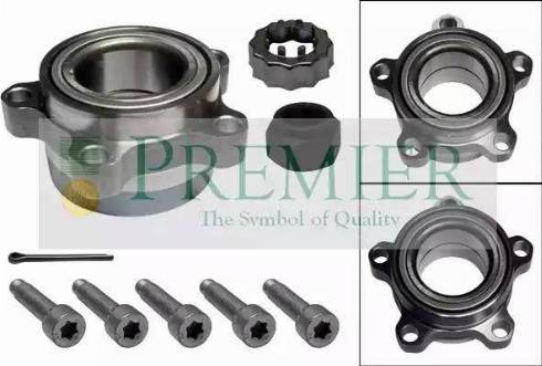 BRT Bearings PWK0571 - Wheel hub, bearing Kit autospares.lv