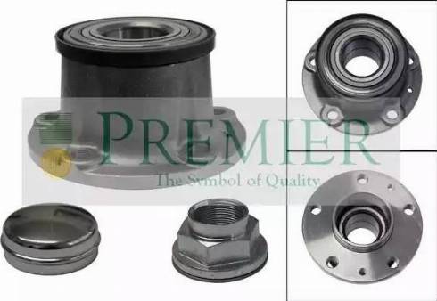 BRT Bearings PWK1538 - Wheel Hub autospares.lv