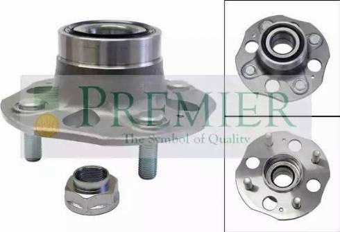 BRT Bearings PWK1609 - Wheel Hub autospares.lv