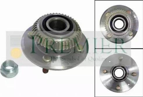 BRT Bearings PWK1812 - Wheel Hub autospares.lv