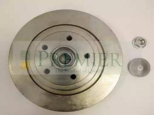 BRT Bearings PWK1878 - Brake Disc autospares.lv