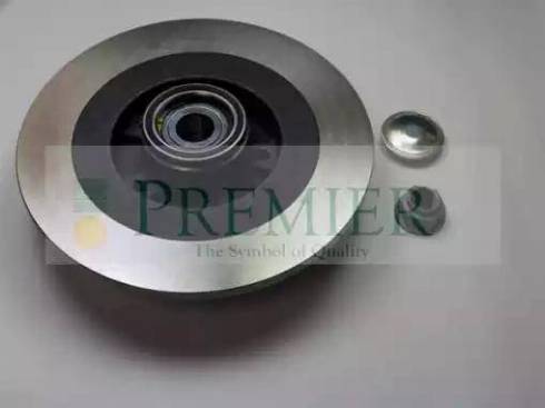 BRT Bearings PWK1765 - Brake Disc autospares.lv