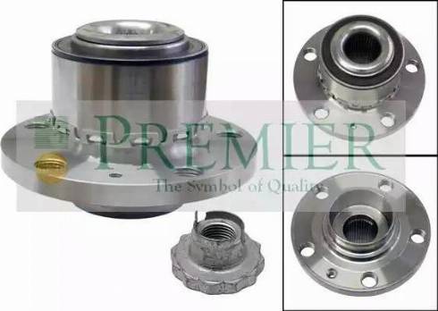 BRT Bearings PWK1779 - Wheel Hub autospares.lv