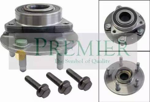 BRT Bearings PWK2095 - Wheel Hub autospares.lv