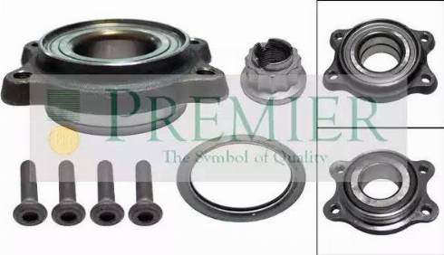 BRT Bearings PWK2114 - Wheel hub, bearing Kit autospares.lv