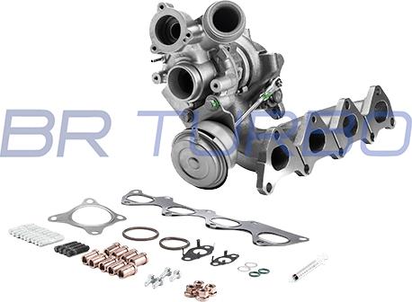 BR Turbo 49T7301005RSM - Charger, charging system autospares.lv