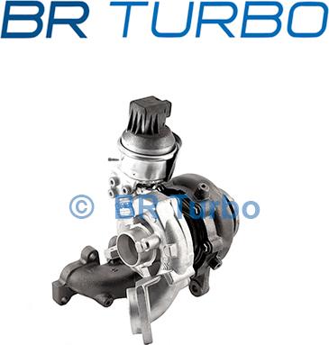 BR Turbo 54409880036RS - Charger, charging system autospares.lv