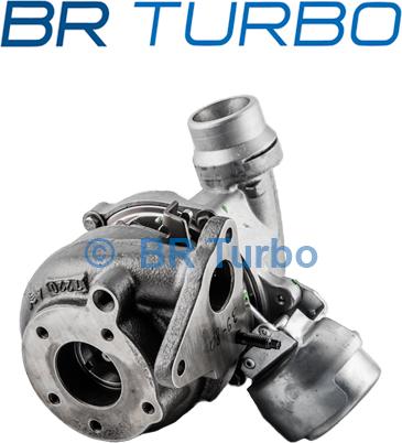 BR Turbo 54399980080RS - Charger, charging system autospares.lv